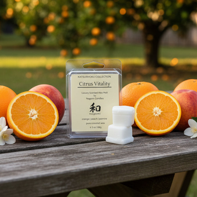 Citrus Vitality 3oz wax melt pack - 9 hours per cube