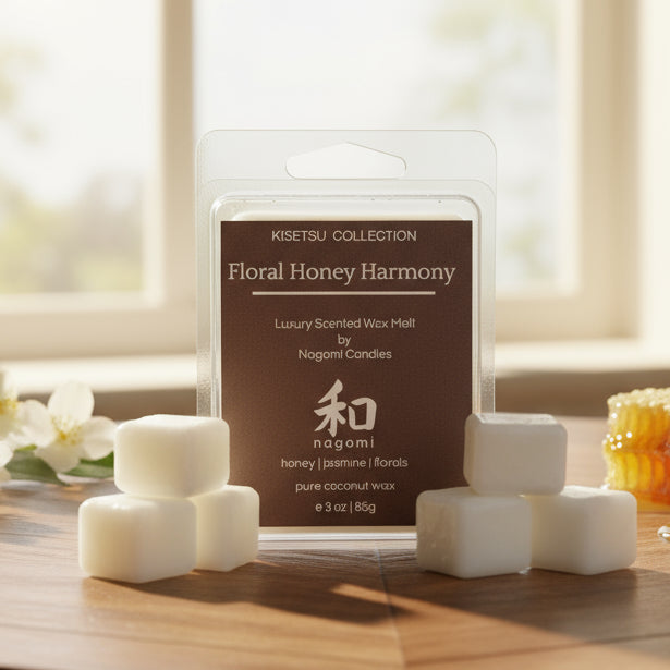 Floral Honey Harmony 3oz wax melt pack - 9 hours per cube