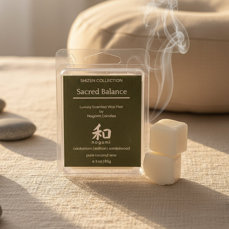 Sacred Balance 3oz wax melt pack - 9 hours per cube