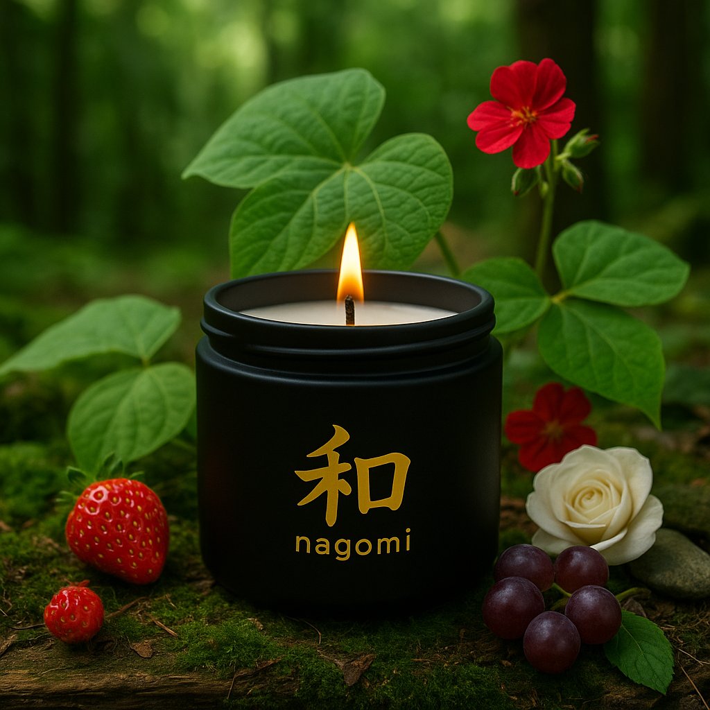 8 oz Tenacious Bloom luxury scented candle by Nagomi Candles