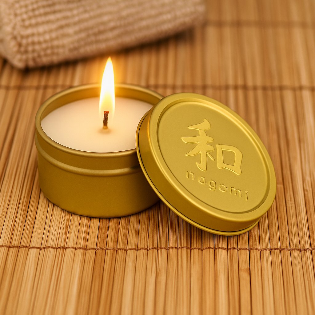 Bamboo Breeze mini candle tin - portable morning ritual