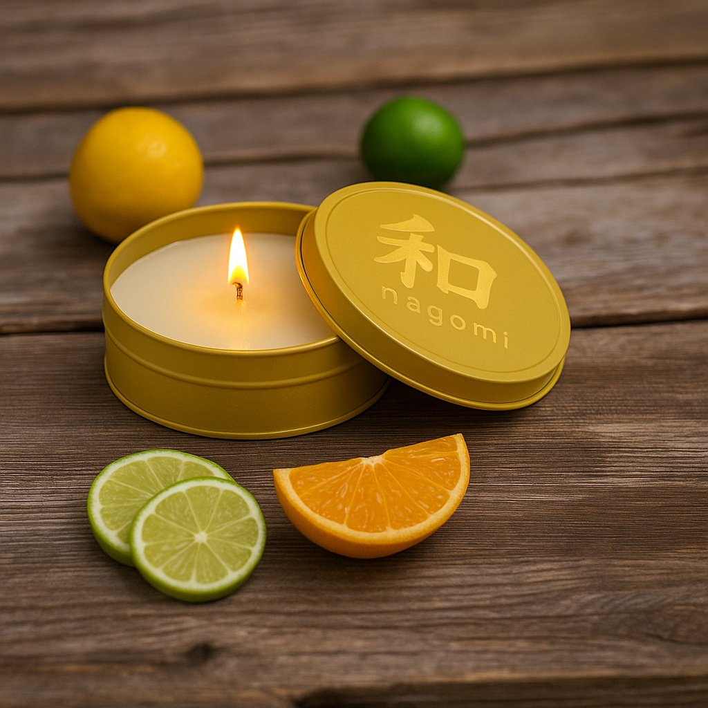 1½ oz Citrus Vitality luxury scented candle by Nagomi Candles