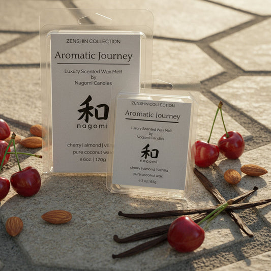 Aromatic Journey contemplation wax melts with cherry vanilla - 100% coconut wax