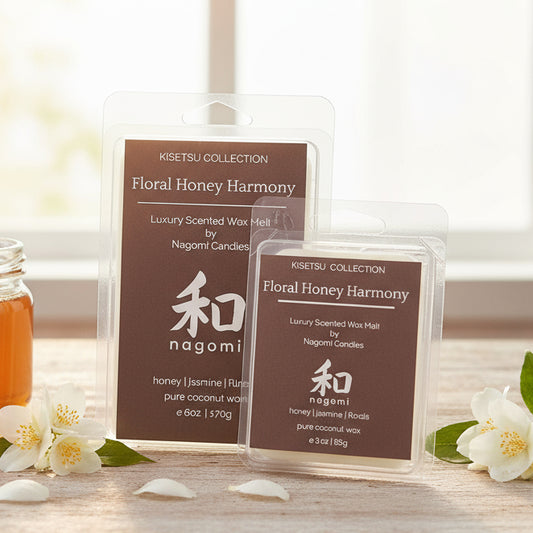 Floral Honey Harmony seasonal wax melts with honey - 100% coconut wax