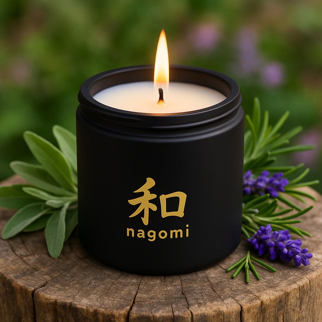 12 oz Herbal Harmony luxury scented candle by Nagomi Candles