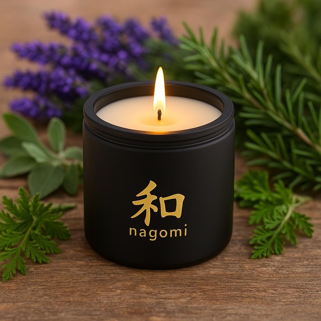 8 oz Herbal Harmony luxury scented candles by Nagomi Candles