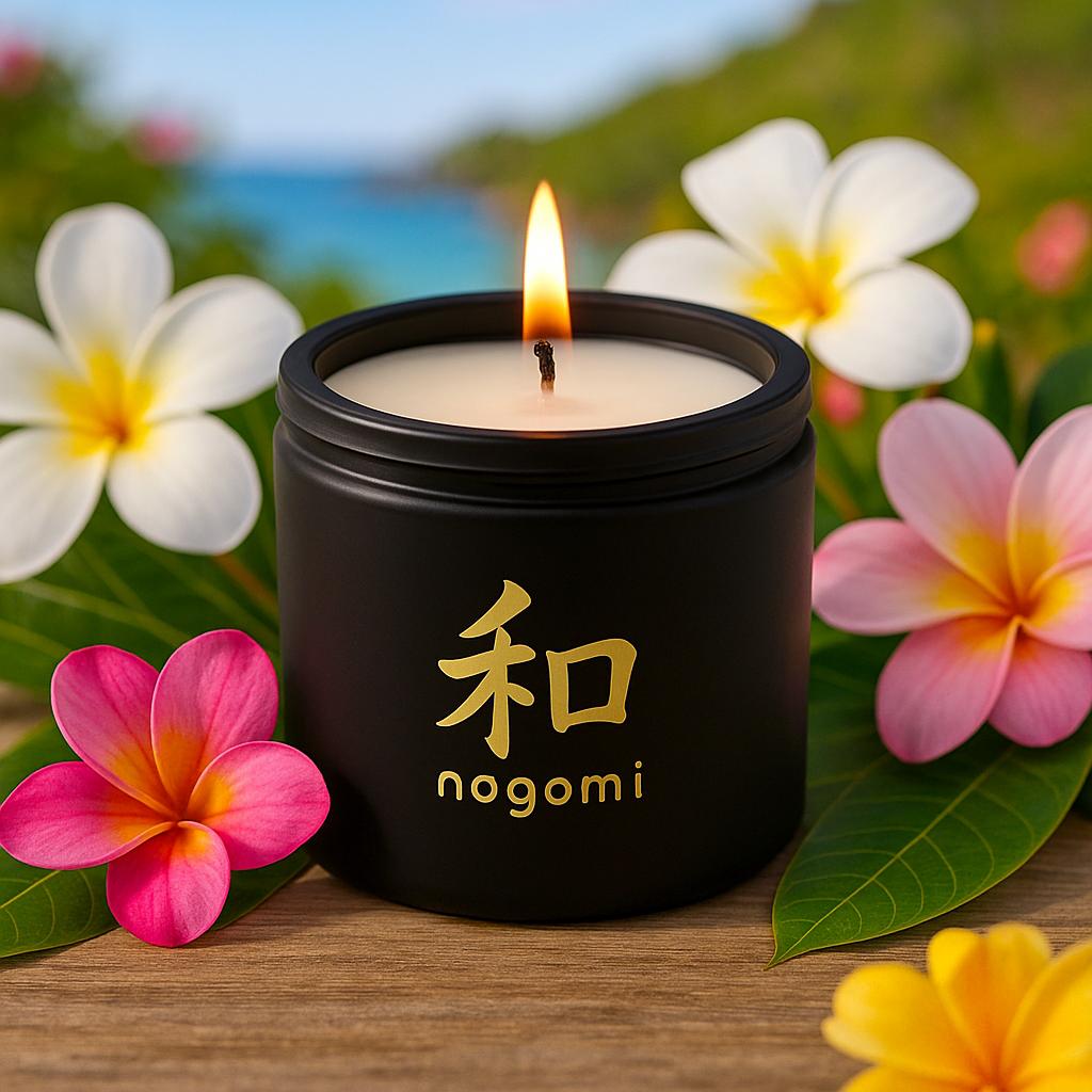 12 oz Lahain's Aura luxury scented candle by Nagomi Candles