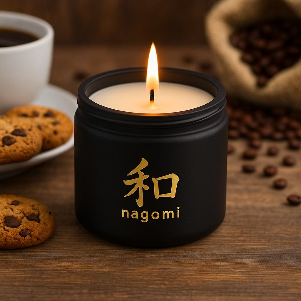 12 oz Mindful Brew luxury scented candle by Nagomi Candles