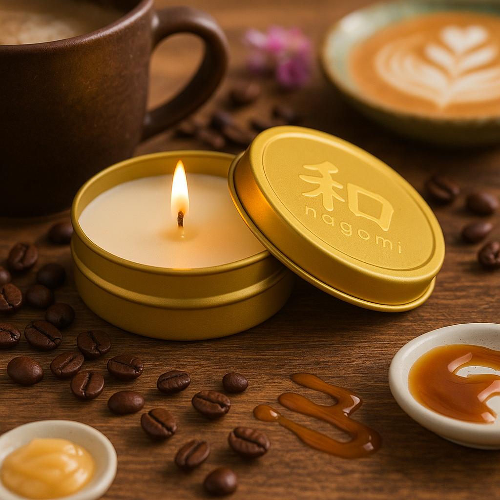 1½ oz Mindful Brew luxury scented candle by Nagomi Candles