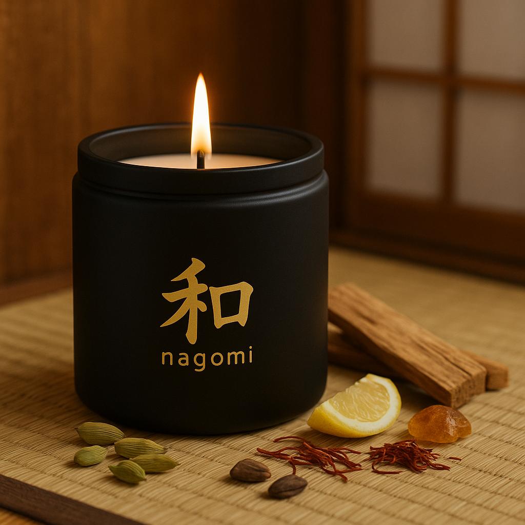 8 ozSacred Balance luxury scented candle by Nagomi Candles