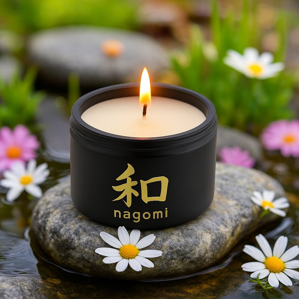 4 oz Blossom Odori luxury scented candle y Nagomi Candles