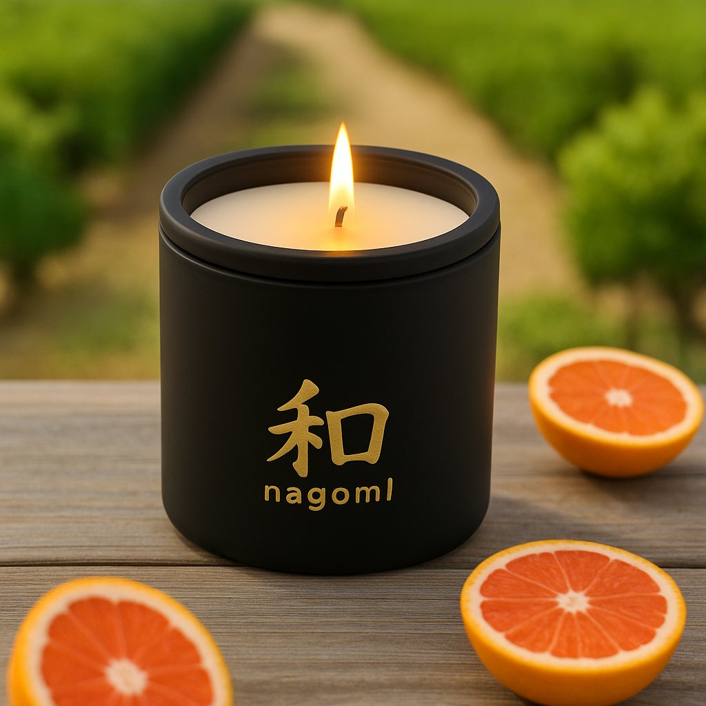 8 oz Citrus Vitality candle by Nagomi Candles