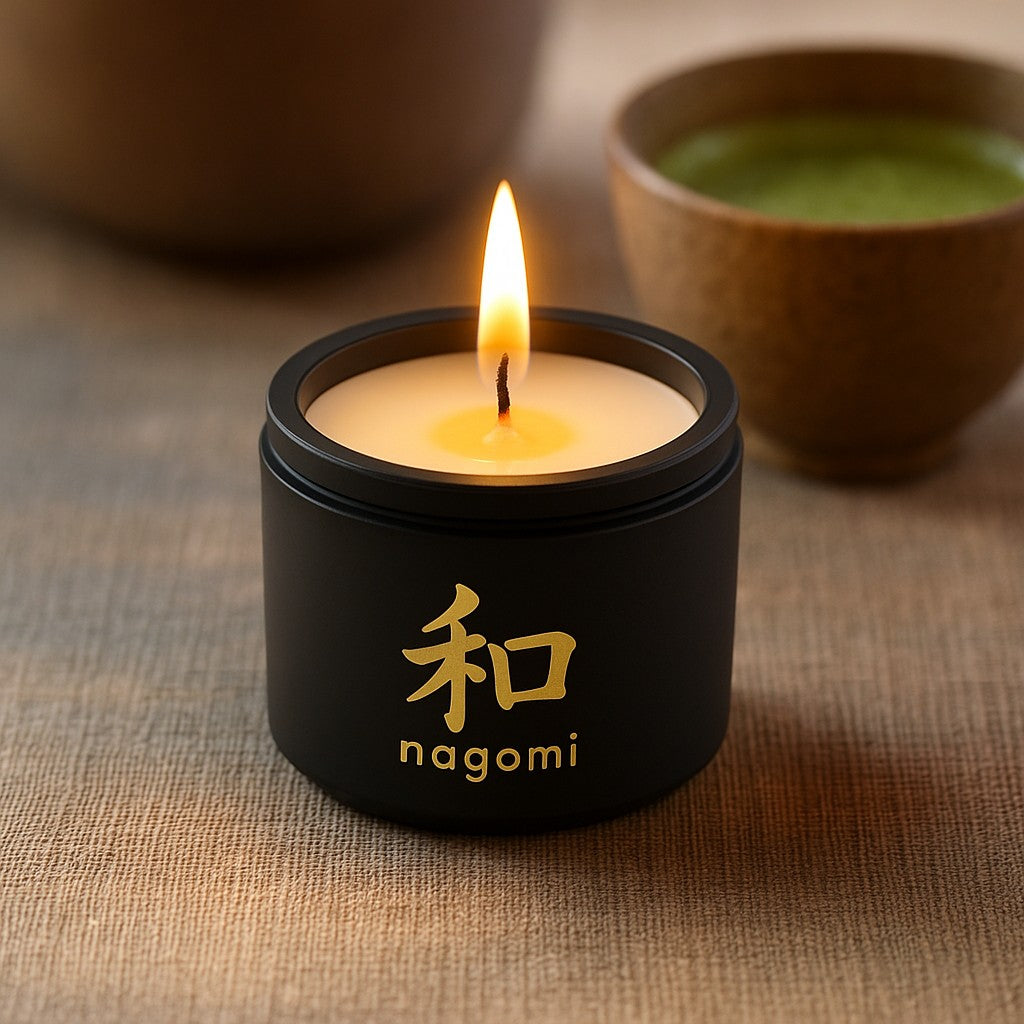 4 0z Emerald Awakening luxry scented candle by Nagomi Candles
